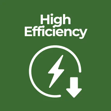 high efficiency